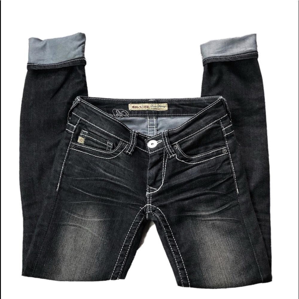 Big Star sweet skinny low rise jeans size 23R